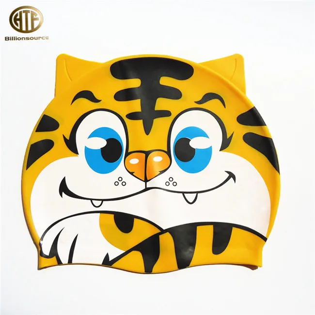 2021 factory price Colorful fashion custom Blank Silicone Swim Caps without logo