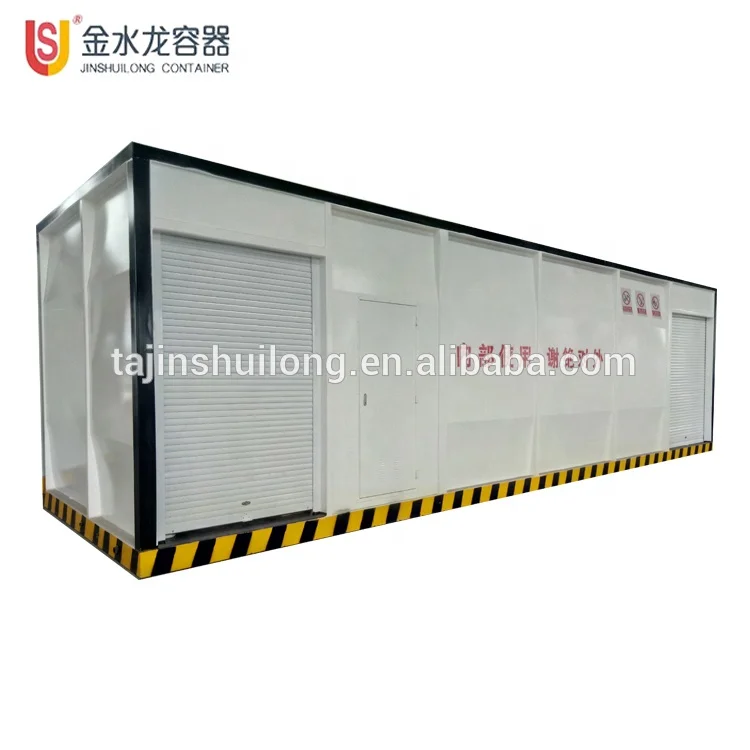 
20 m3 double container mobile filling gas station 