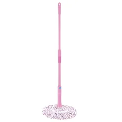Popular convenient iron microfiber twist mop for sale