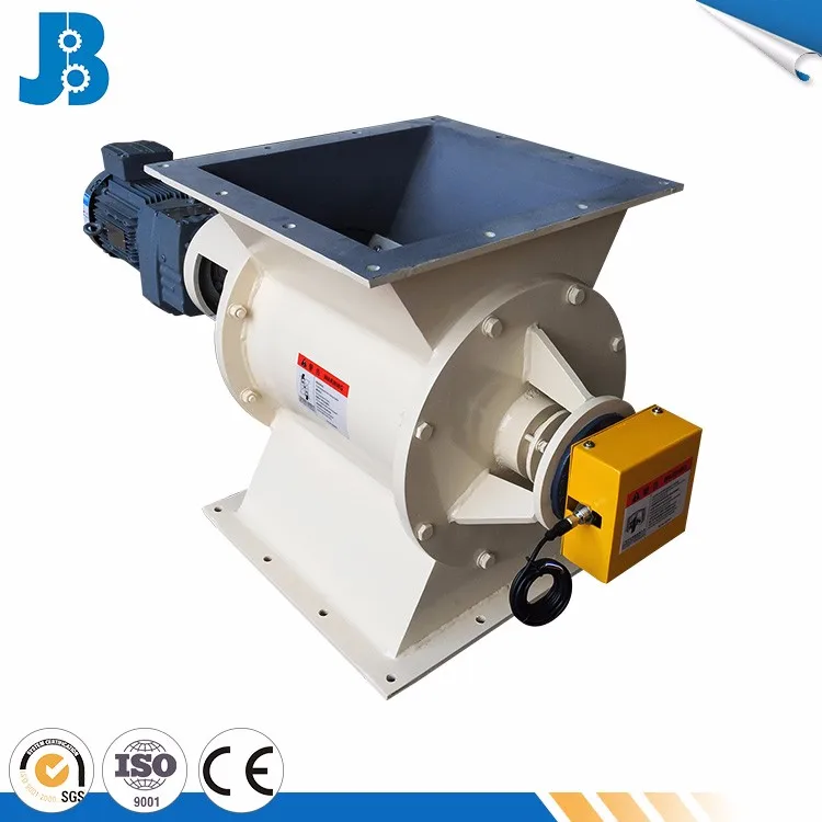 Flour mill rotary valve airlock for cyclone system/pneumatic conveying/Wooden chip Rotary Airlock