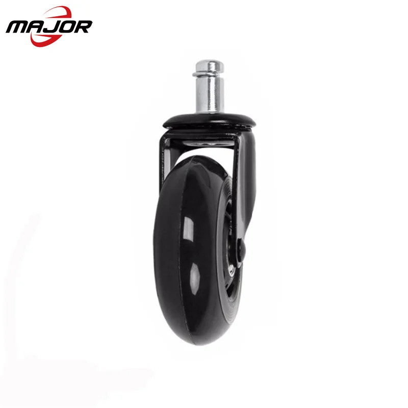 Skateboard spare parts 100mm 4 inch scooter solid tire pu caster wheel