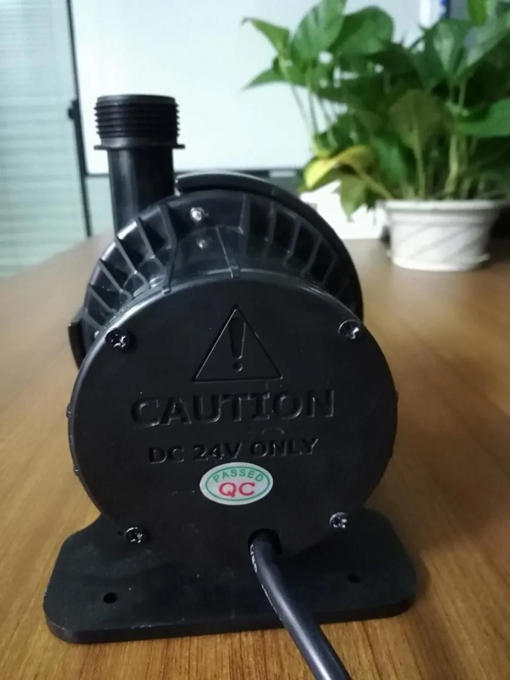 water fountain pump with 24V DC DMX 512 brushless motor