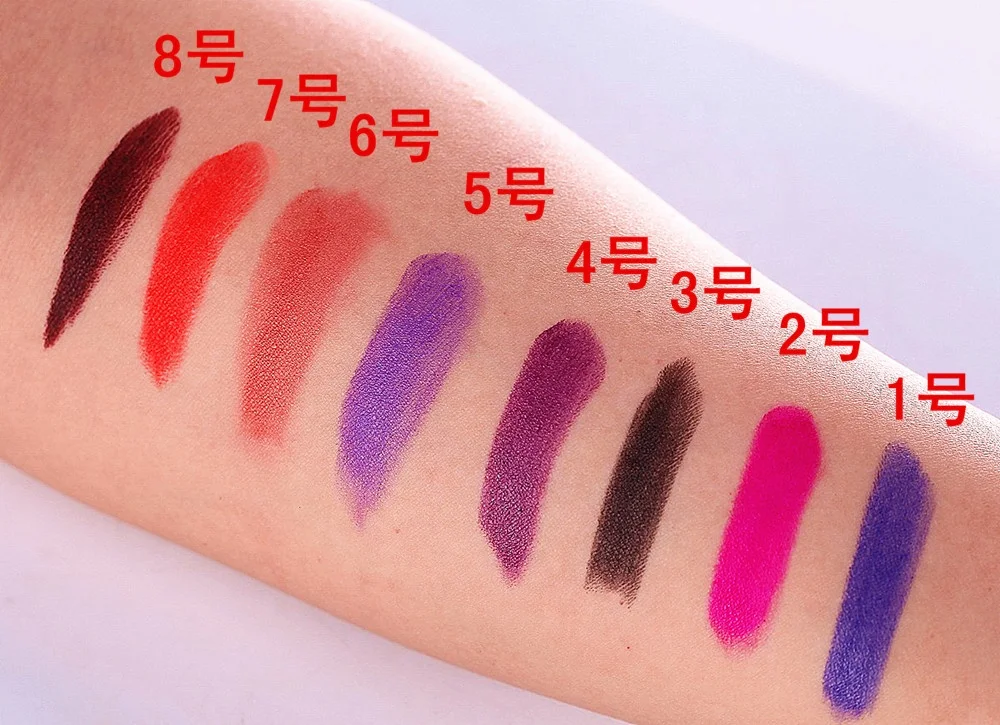 Melason Golden Aunt Color Lipstick Vampire Charm Purple Blue Black Deep Red Private Label Natural Cosmetic Lipstick