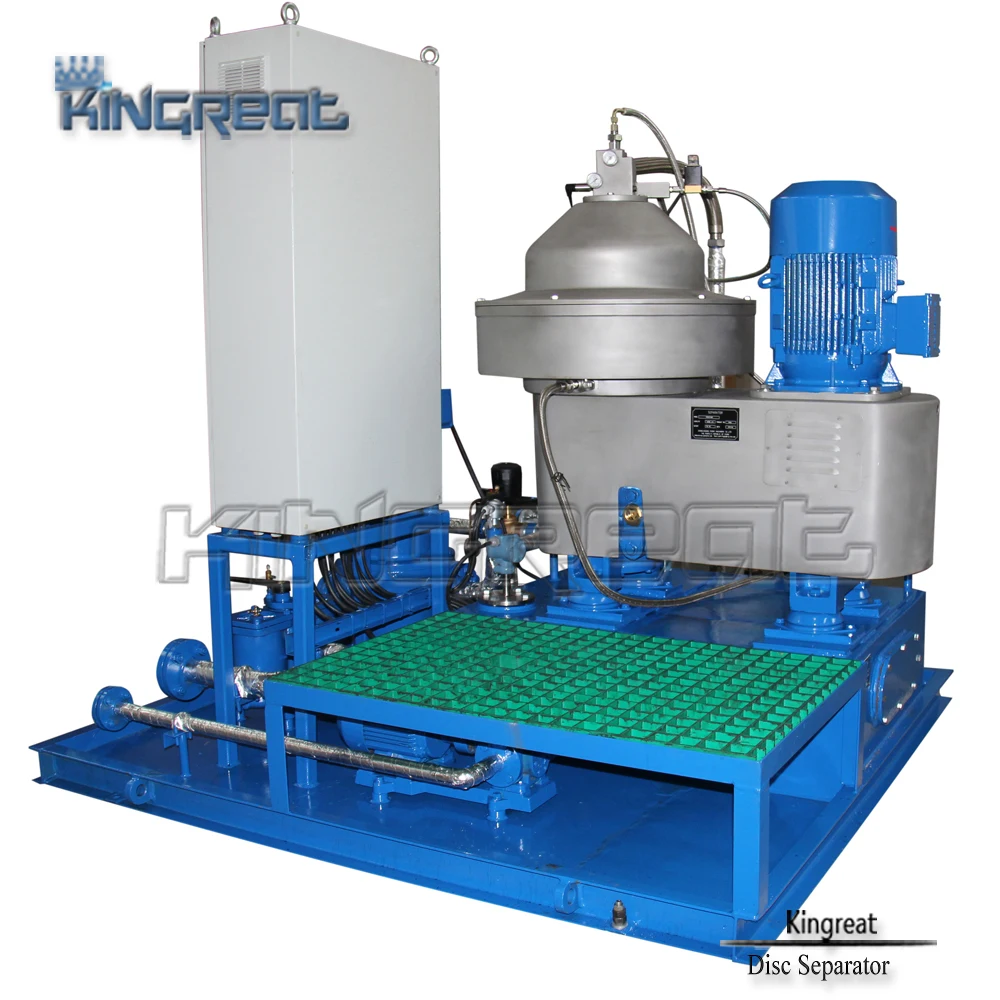 Modular type vertical structure 3-phase centrifugal HFO separator
