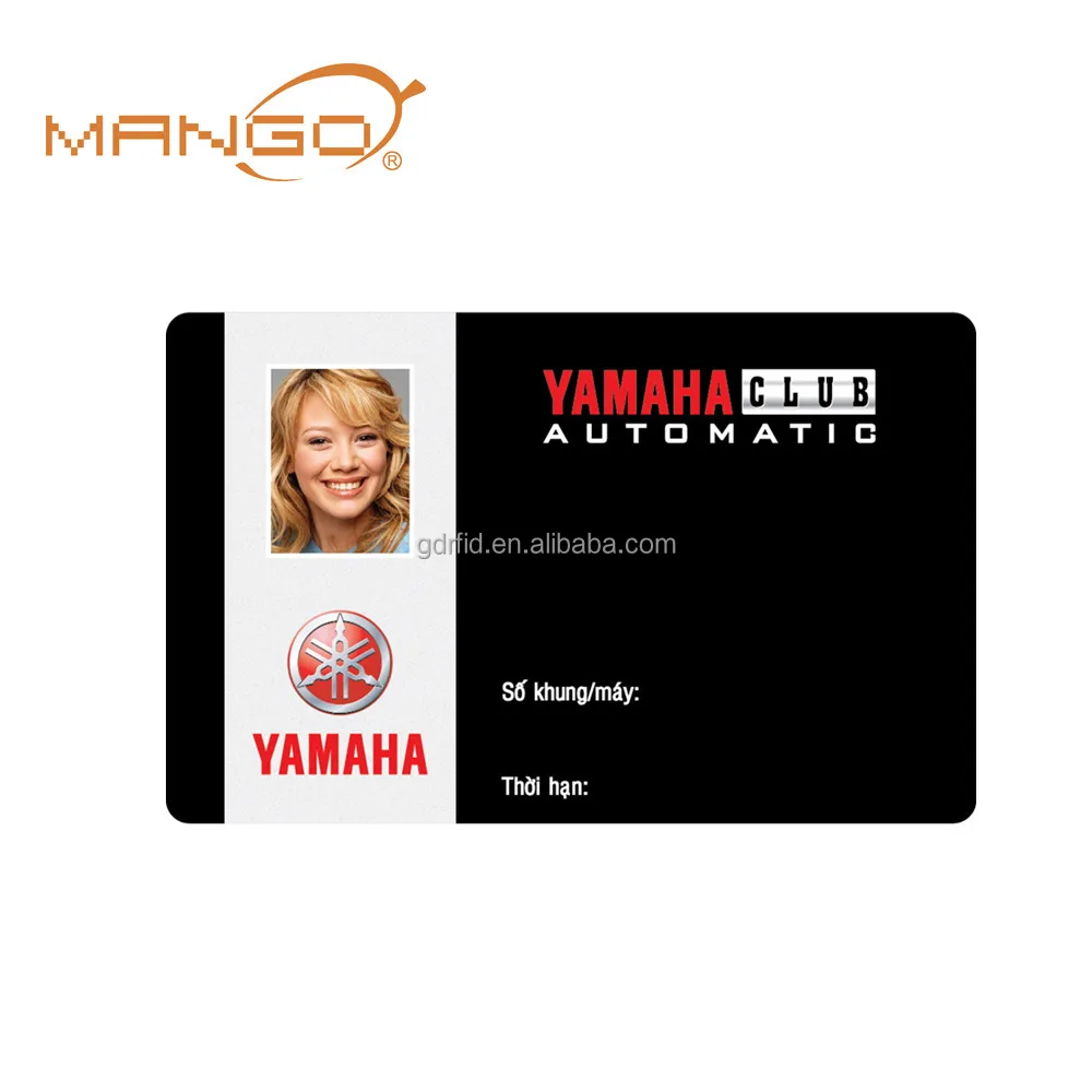 125KHz TK4100 RFID ID Card with Photo Printing for Student and Employee portrait ID cards