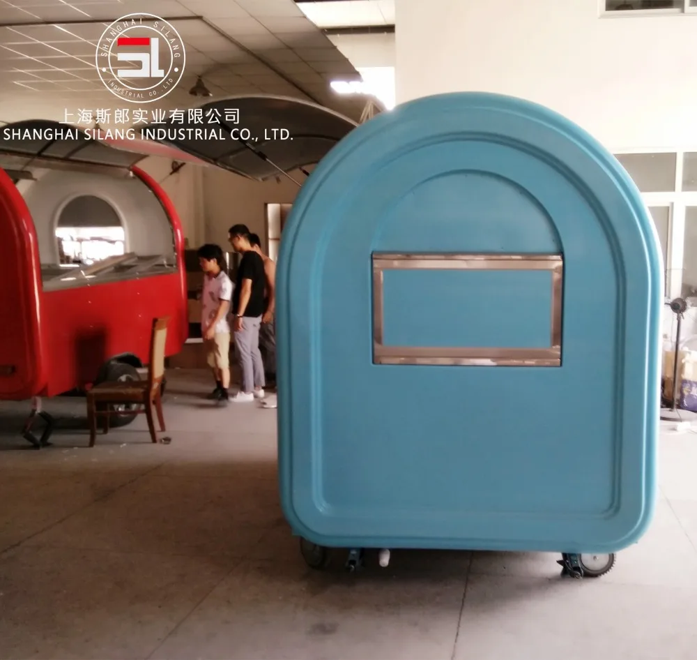 New design China manufacturer mobile food cart /ice cream food van with wheels