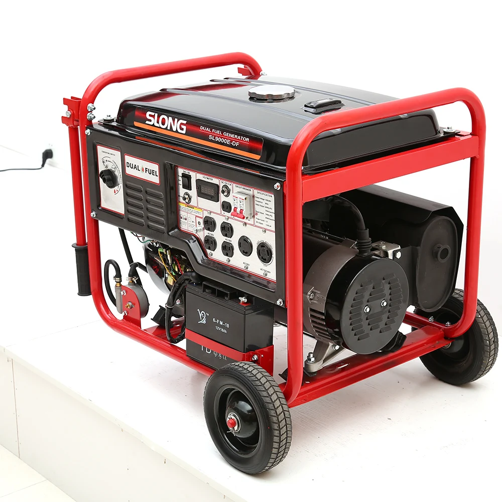 SLONG SL9000E-DF 6 kw Dual fuel generator