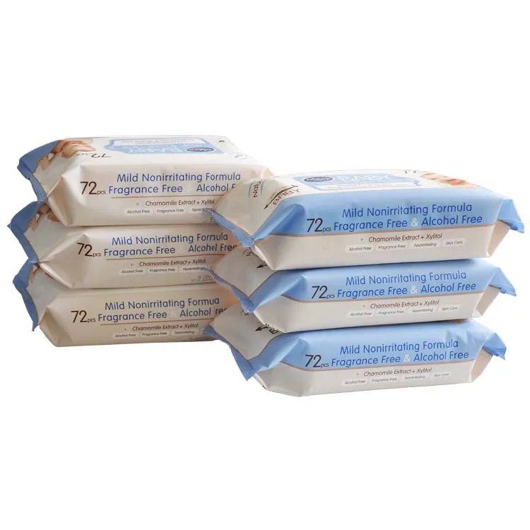 Бесплатный Образец Детские Тендер Chubs Воды Мешок Private Label Органических Оптом Детские Влажные Салфетки