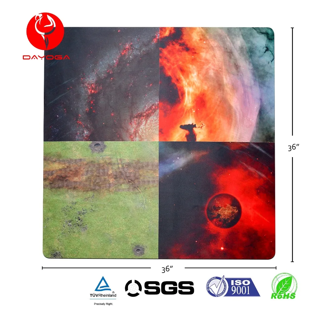 2022 Custom design Factory Promotion Multifunctional splicing picture Large size battle war play mat