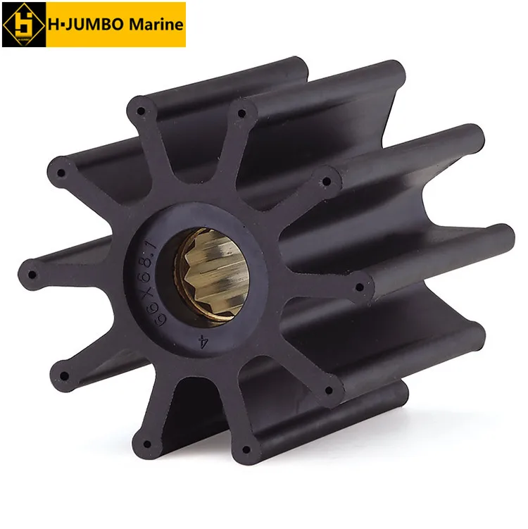 Variety of rubber impellers jabsco pump impeller for Jabsco 31130-0061