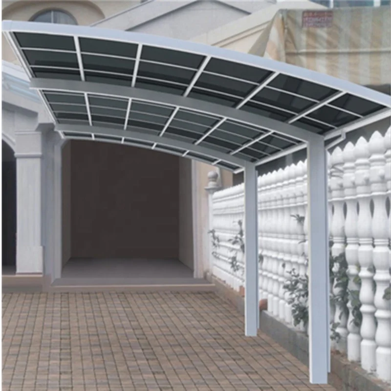 
DIY polycarbonate cobering carport 
