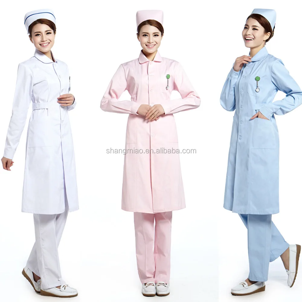 White Design Hospital Nurse uniform