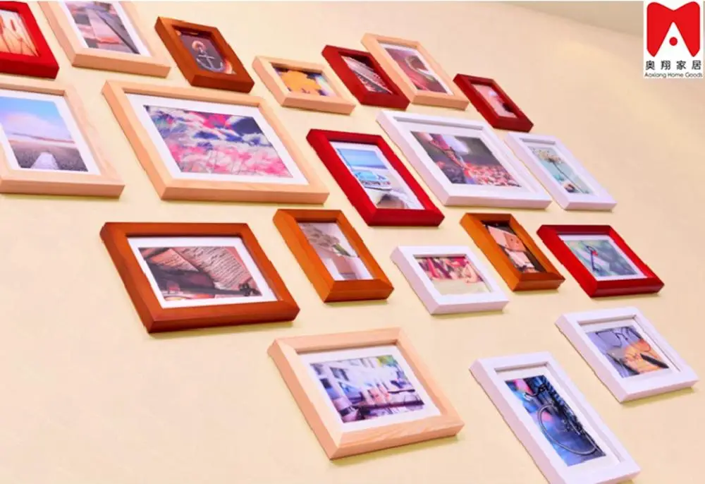 Colourful Plastic Picture Frame 4x6 5x7 6x8 8x10