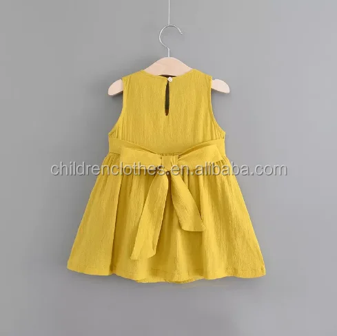 
Lucky Girls Beauty Clothing Hot Search Ladies Dresses Yellow Girls Ali baba Dress 