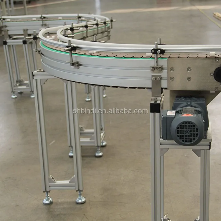 Table Top Accumulation Chain Plate Conveyor