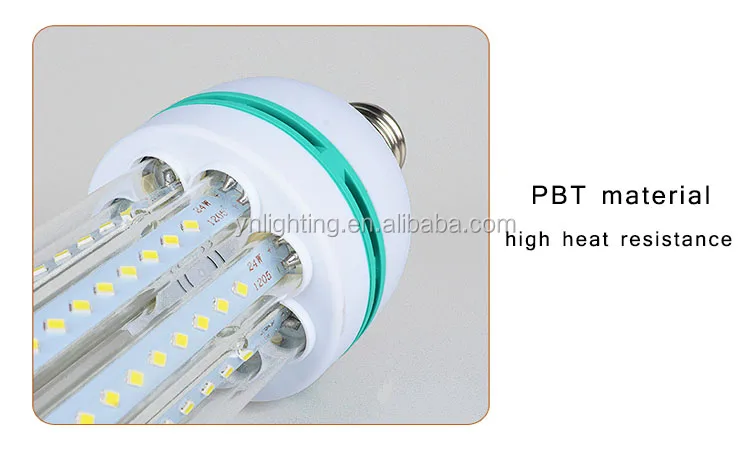 
Plastic 3U 4U CFL b22 12W Energy Saving LED Corn Bulb 