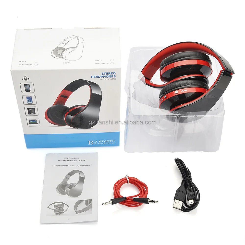 Made in china high quality blue tooth headset price with fm radio/mp3 player
