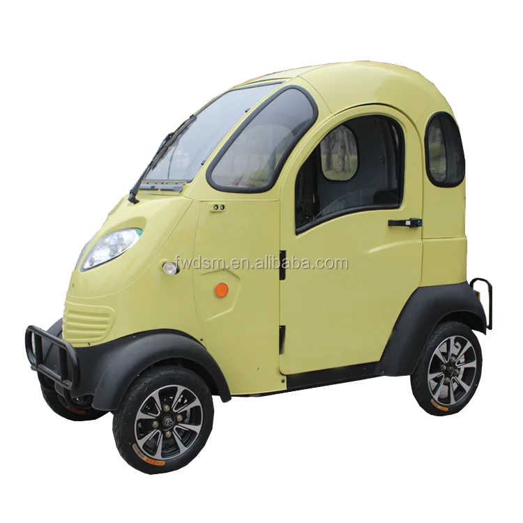 Fully enclosed 800w electric cars adults vehicle