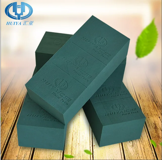 China huiya florist foam wet floral foam for fresh artificial flower arrangement