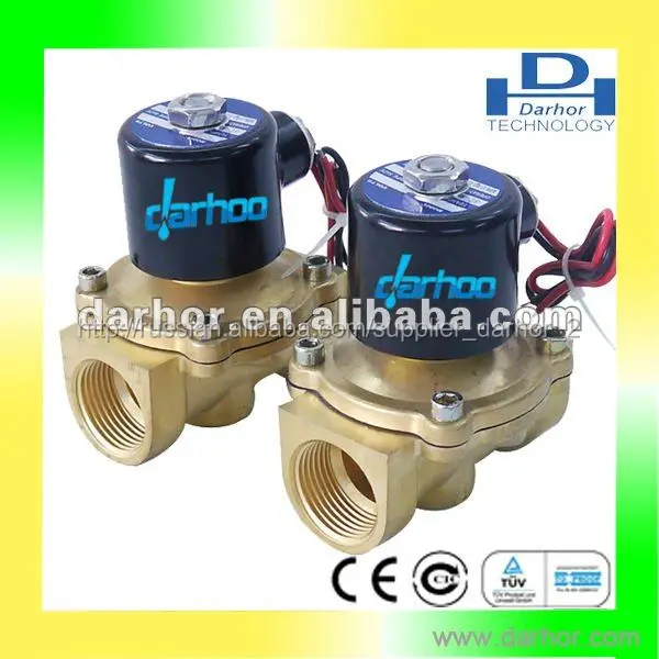 Air/gas/water magnetic solenoid valve
