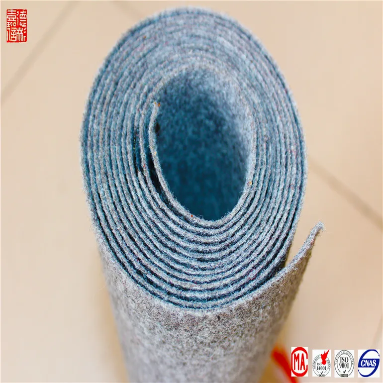 2Meters Wide 360GSM Velour Needle Punched Carpet Non Woven Polyester Event Carpet