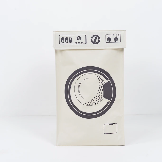 
China Hot Wholesale Foldable Laundry Hamper With Washing Machine Shape 