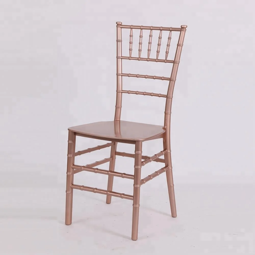 Wholesale resin Event Banquet Wedding Gold Chiavari Chair