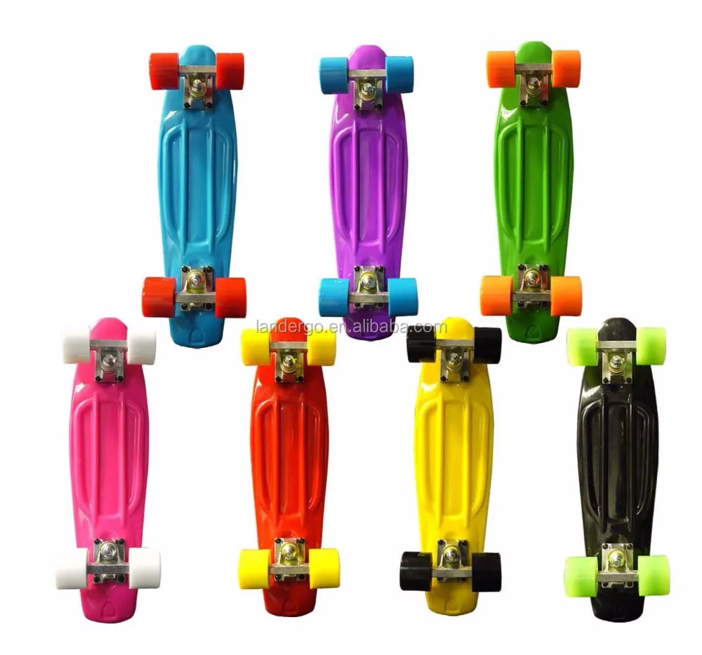 CE EN13613 Complete Deck 22inch mini Plastic Skateboard Cruiser Skateboard Fish Skateboard