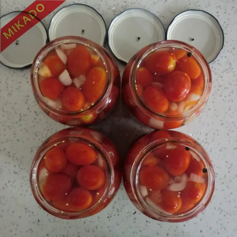Chinese new crop bulk canned tomato marinated