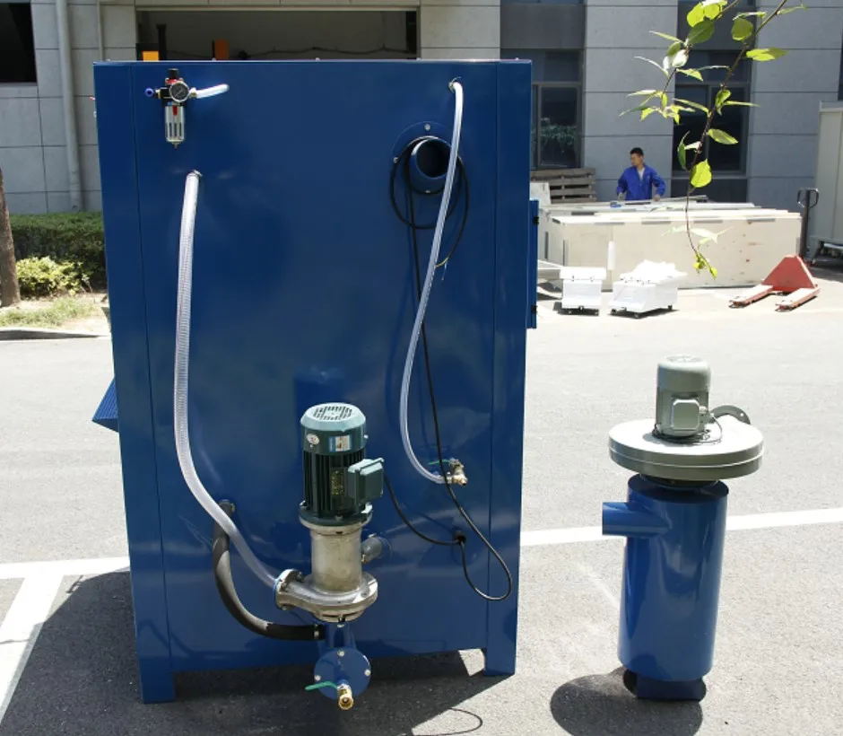 Фабричный шкаф для влажной пескоструйной обработки