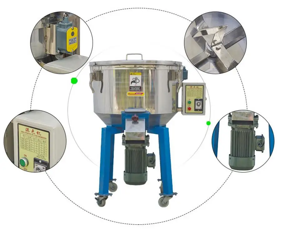 Высокоскоростная автоматическая машина для производства пластика цвета гранулы турбо смеситель