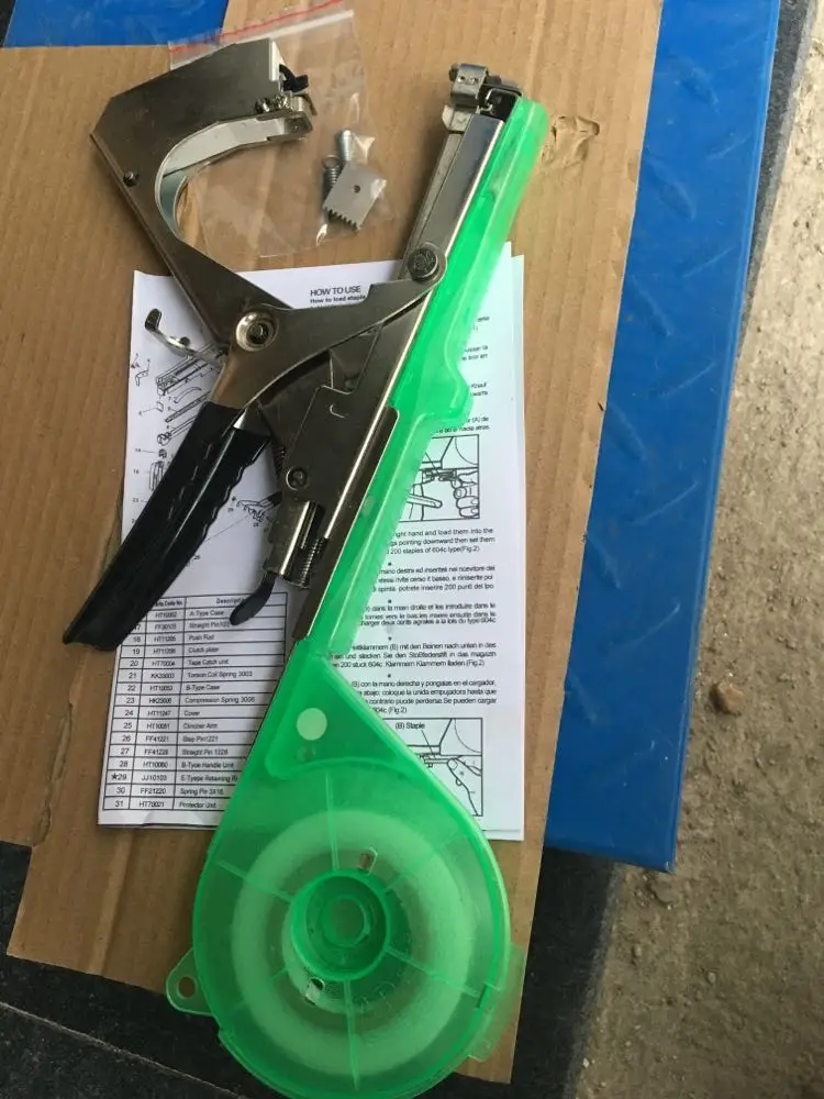 Garden Bind Branch Tapetool Vegetable Fruit Hand Tying Machine