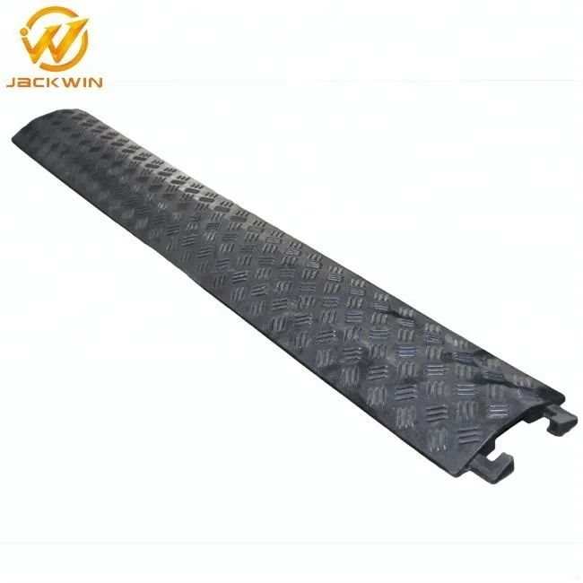 1 channel cable protection ramp in PVC Wire Cover Protector Ramp
