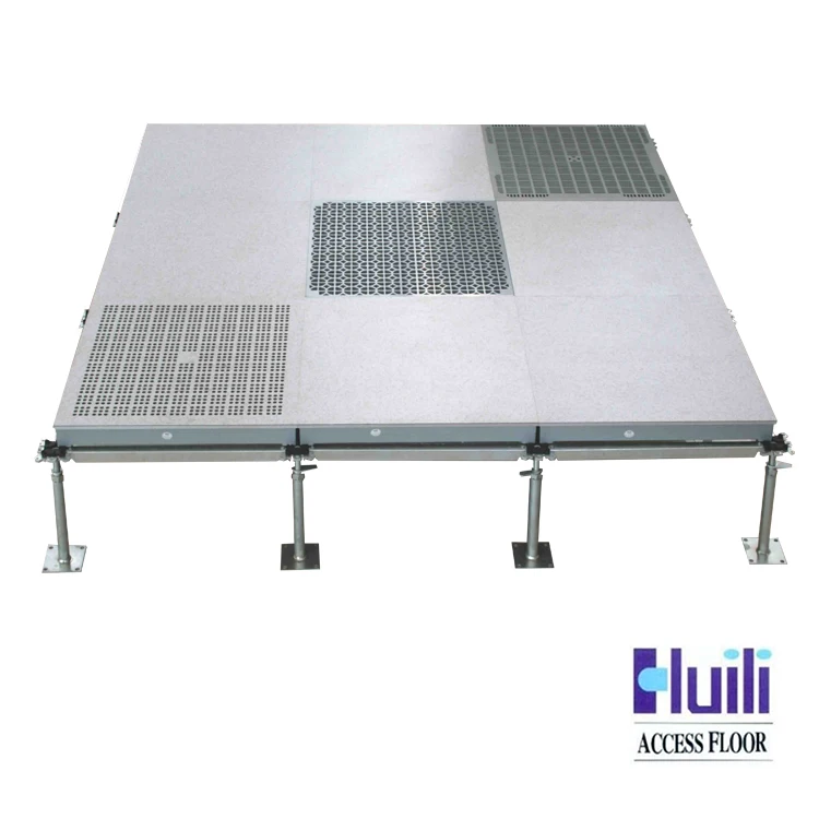 Aluminum Perforated Panel/Raised Floor/Access Floor with Corner-lock for Clean Room