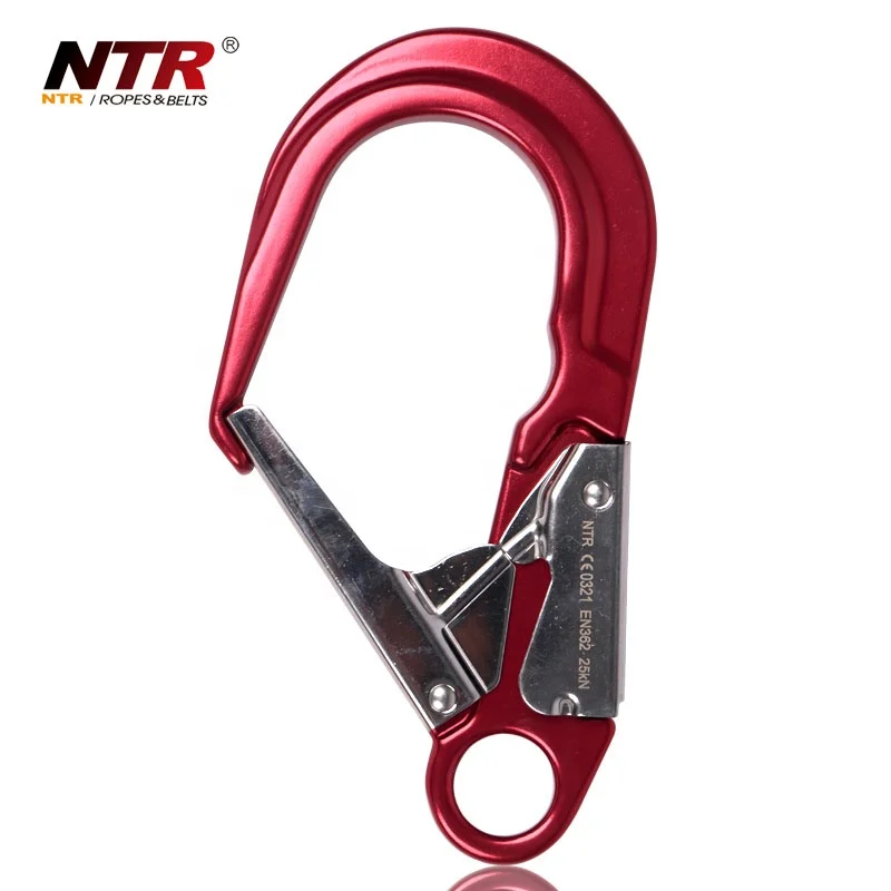 CE0321 aluminum big safety belt snap hook