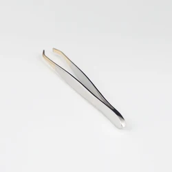 Stainless Steel Personalized Slanted Head Eyebrow Tweezer Eye Brow Tweezers