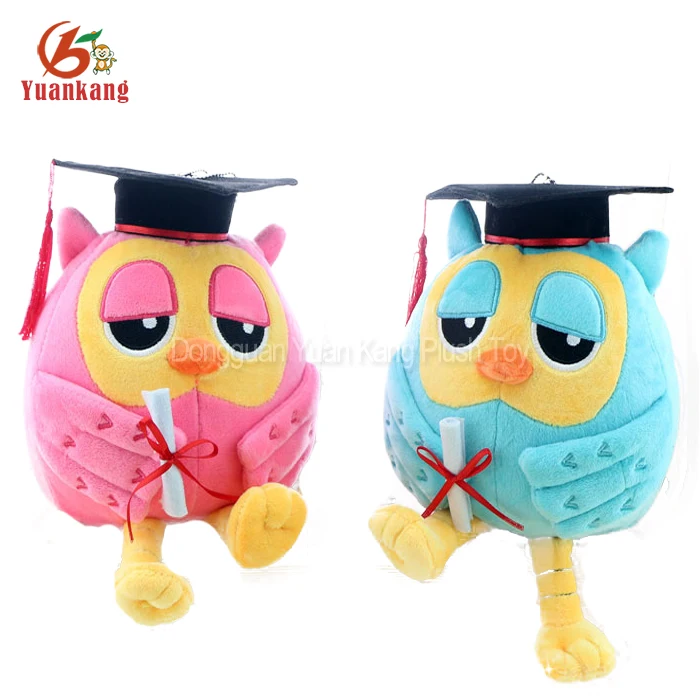 Custom Graduation Stuffed Animals Panda Bouquet Owl Doll Teddy Bear Plush Toy