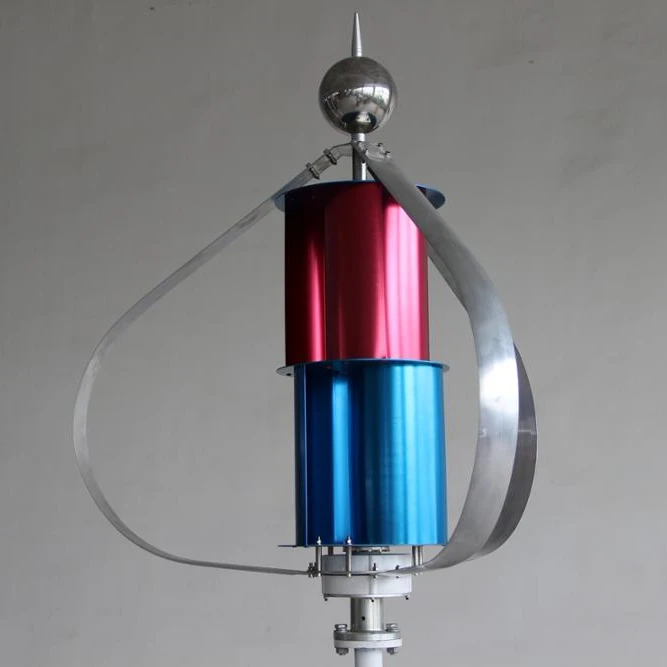 Used 100w vertical axis small wind turbine generator for sale