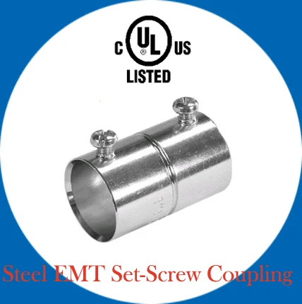 1/2 in Electrical Metallic Tube (EMT) Set Screw Couplings