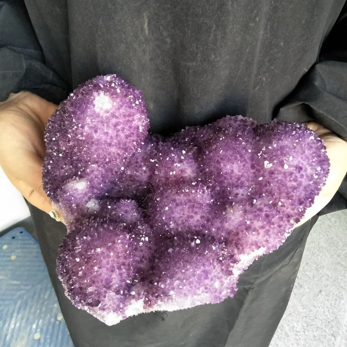 Wholesale Natural High Quality Raw Beautiful Purple Quartz Crystal Amethyst Geode Cluster