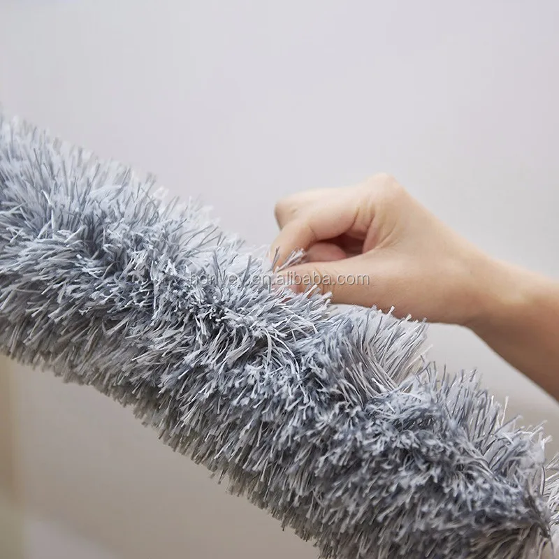 
179CM Magic Telescopic Anti Static Soft Microfiber Cleaning Duster Brush Dust Cleaner Handle Natural Feather 