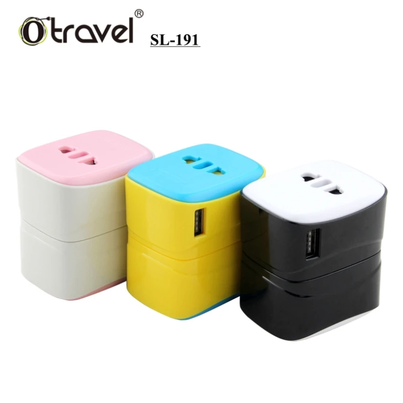 Premium and promotional gift set solutions China factory SL-191 single USB power plug travel adapter portable cell phone charger