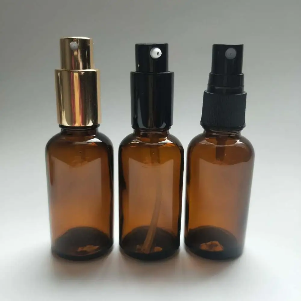 30ml Brown Amber Essential Oil Glass bottle with Plastic Separate Gropper Pipette