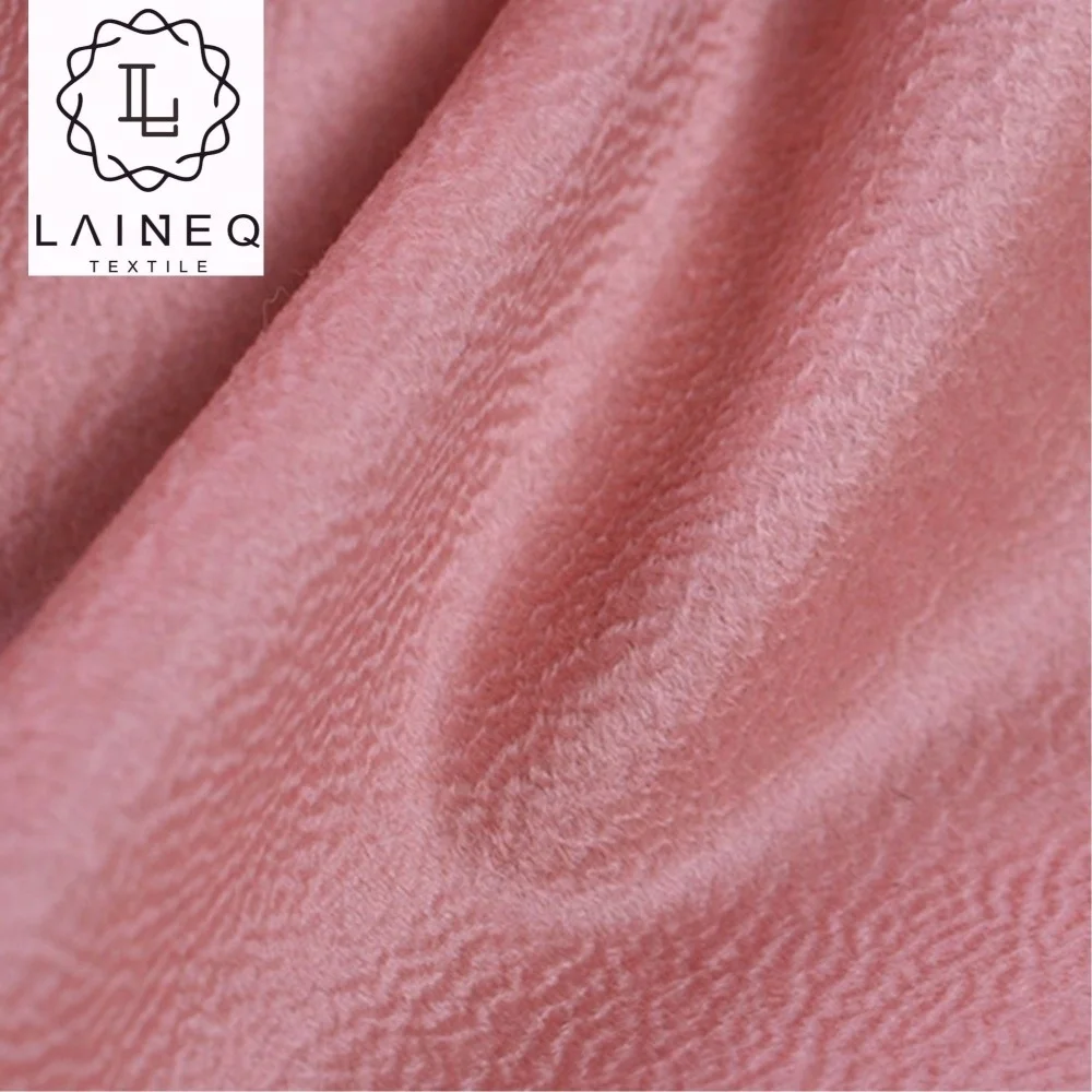 fashionable australian cashmere 100% wool fabric for overcoat pink/blue