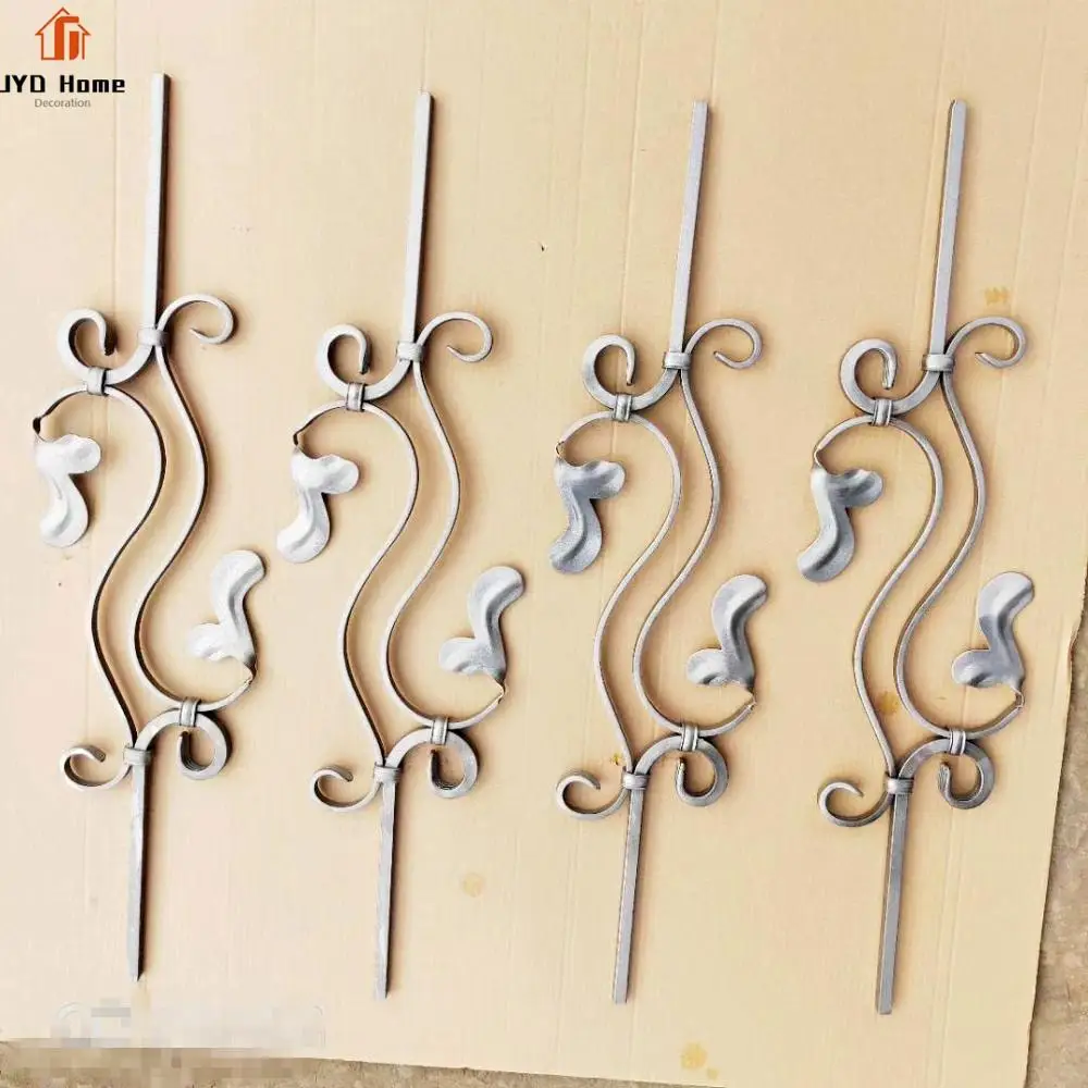 JYD Decorative Wrought Iron Balusters For Indoor & Outdoor Stairs Wholesale