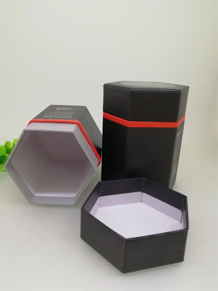 
Hexagonal Paper Tubes can for Coffee packaging 