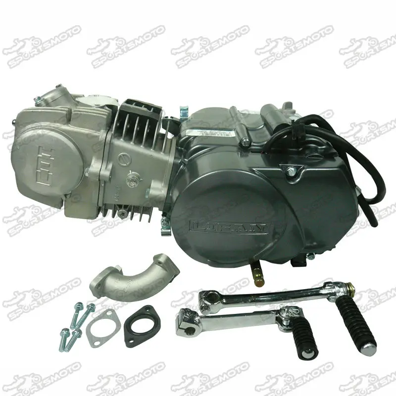 Питбайк Запчасти для Lifan 125cc с воздушным охлаждением 4-тактный двигатель ручная муфта инициирования