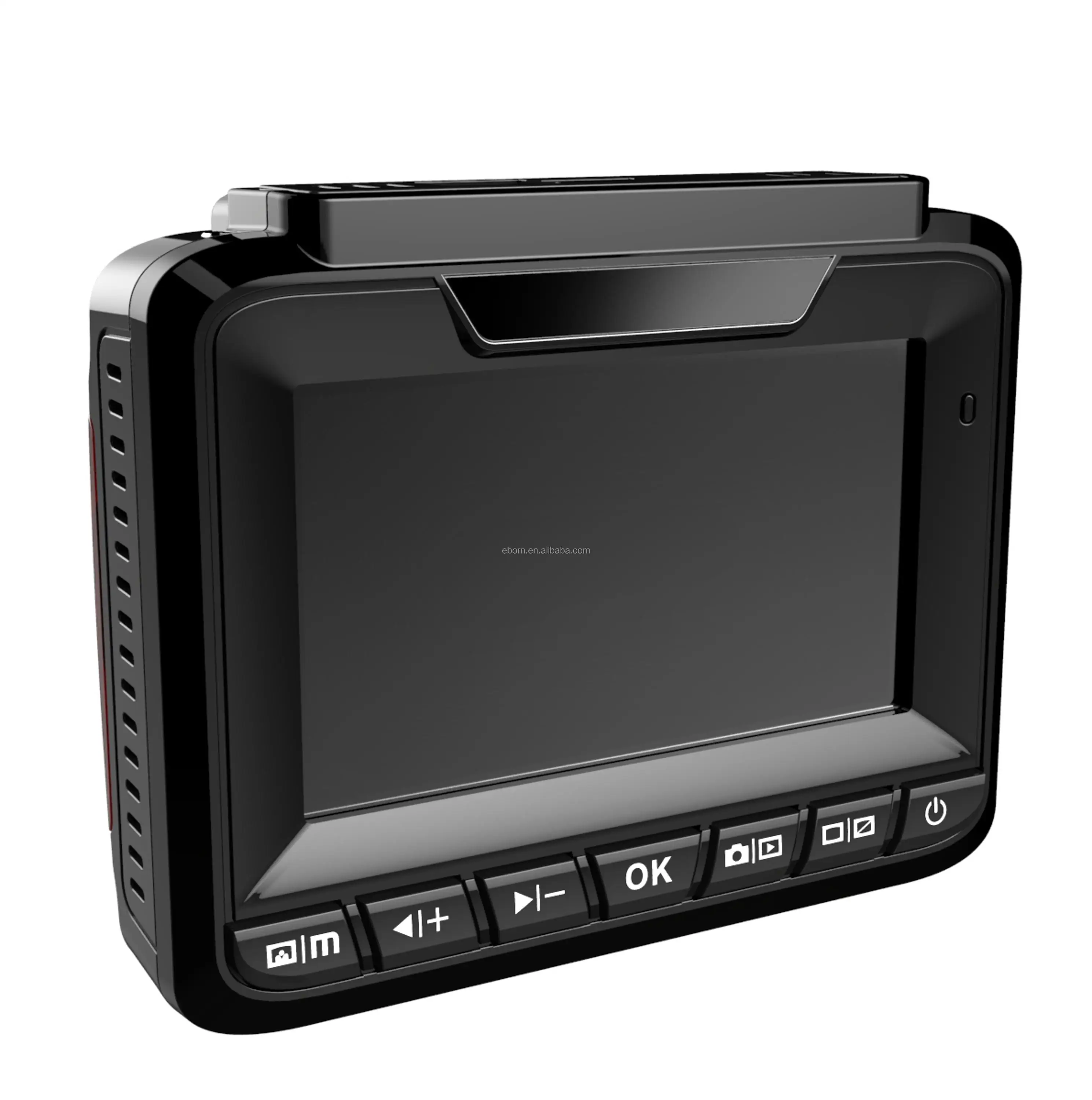 Radar detector 3 in 1 Russia Car Radar Laser Detector Combo DVR MSC8328 1296P With GPS Speed Limit