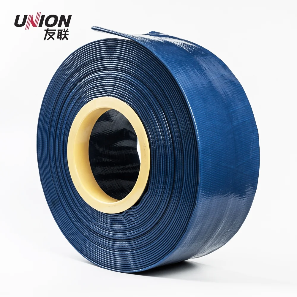 Сельскохозяйственного орошения 2 дюйма PVC плоскоукладываемый шланг водный насос