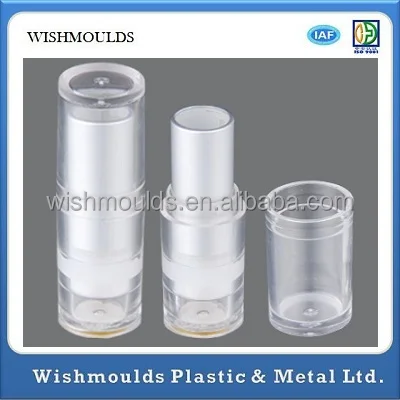 PMMA lip balm tube and mold, plastic injection mould manufacturer, plastic moulding company